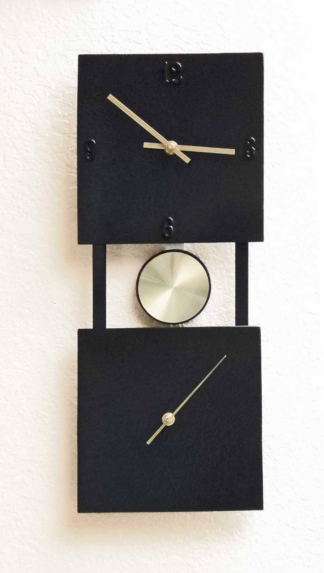Squares X2 Wall Clock